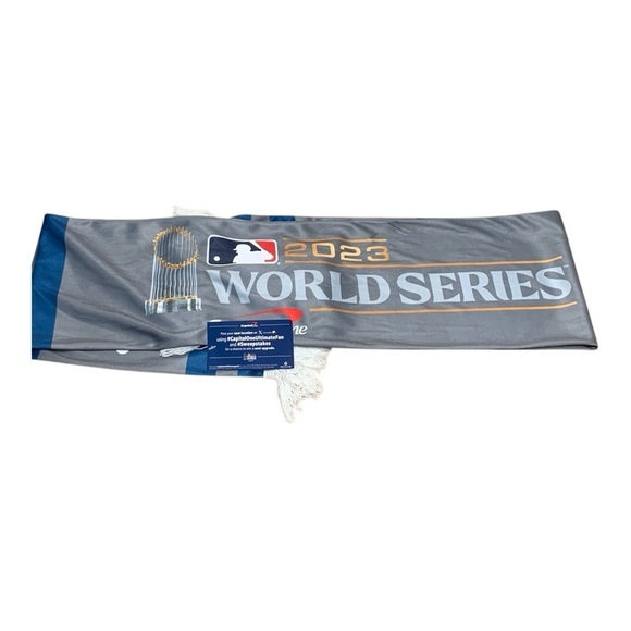 MLB World Series 2023 Other - 2023 Texas Rangers Game 1 World Series Scarf (Fan Give Away)